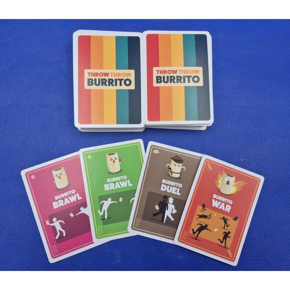 Throw Throw Burrito REPLACEMENT Complete 120 Card Set - Picture 3 of 4
